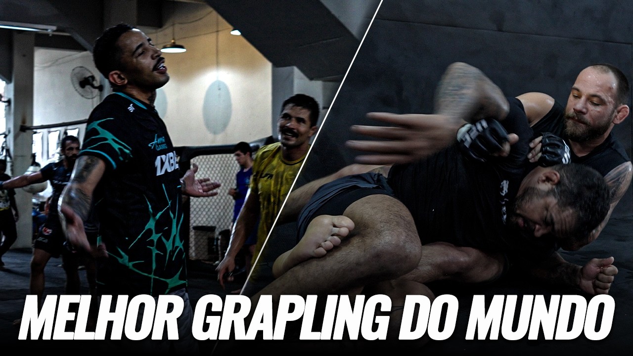 DIA DE GRAPPLING NA FIGHTING NERDS (COM CARLOS PRATES)