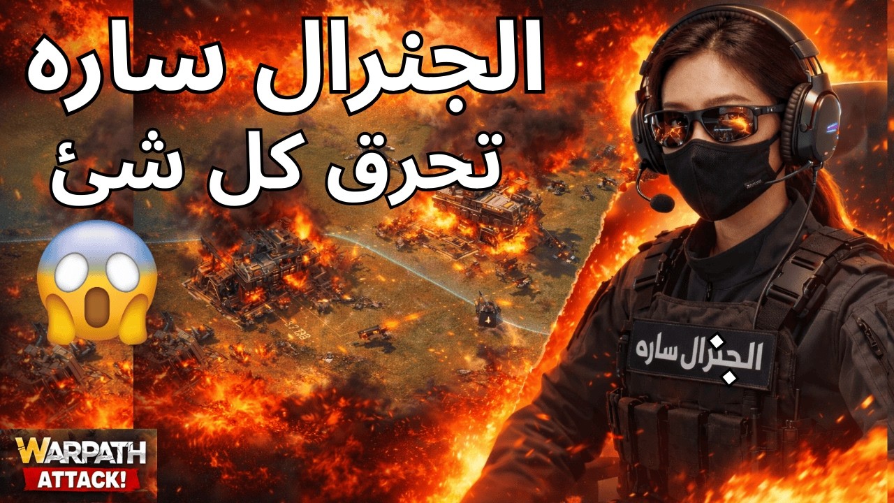 ✅ الجنرال ساره تحرق قاعدتين في هجوم مدمر | قتال شرس ضد الوحدات