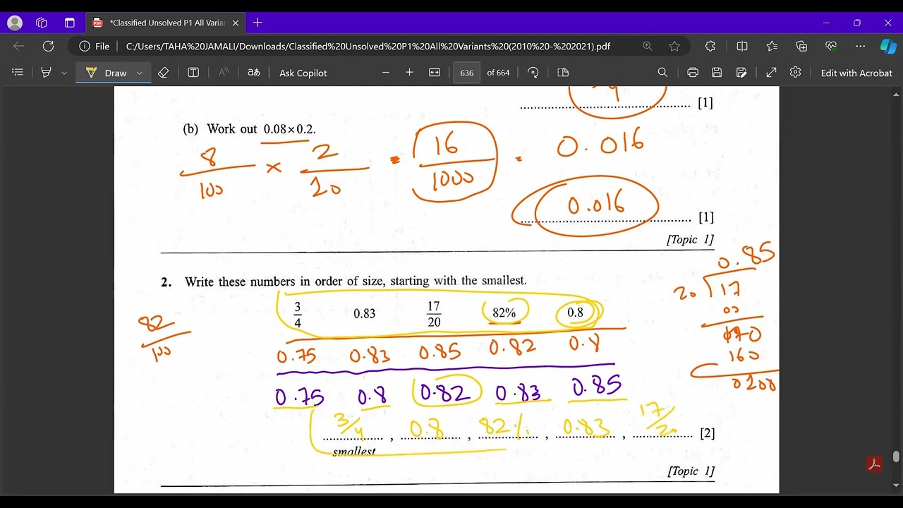 O level Maths - October November 2021 4024 / 11 Yearly Past Paper !!