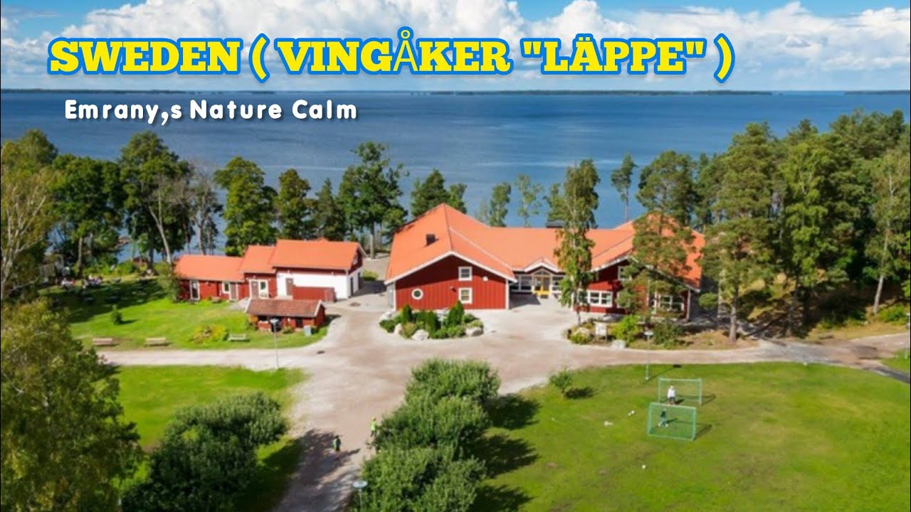 Spring in Södermanland Province of Sweden, the beautiful weather and Nature Läppe.