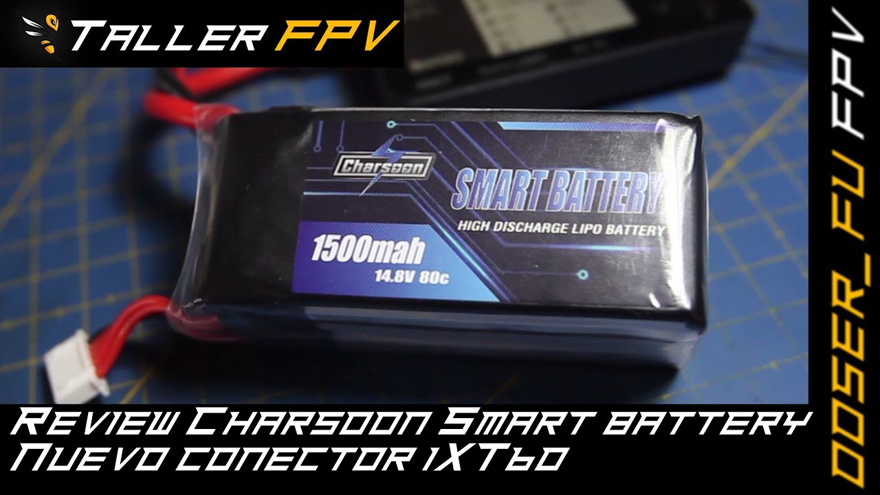 Review Smart Lipo Charsoon y nuevo conector iXT60