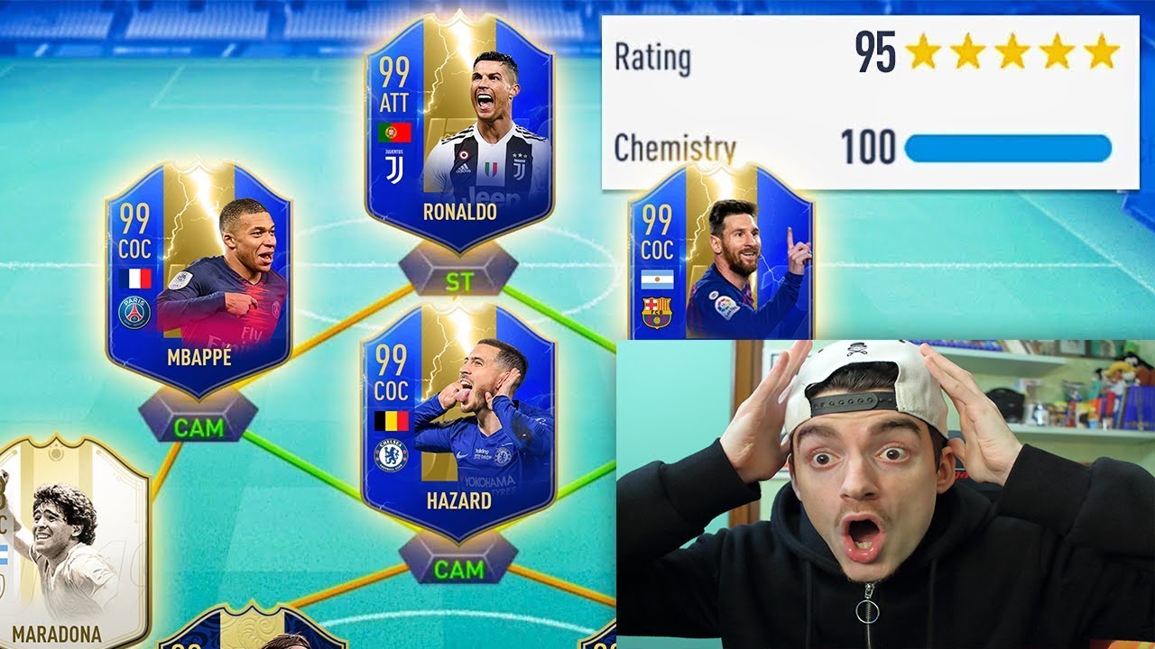 😱 195 RATED FUT DRAFT CHALLENGE !!! MANCA POCHISSIMO AL RECORD ITALIANO! - FIFA 19