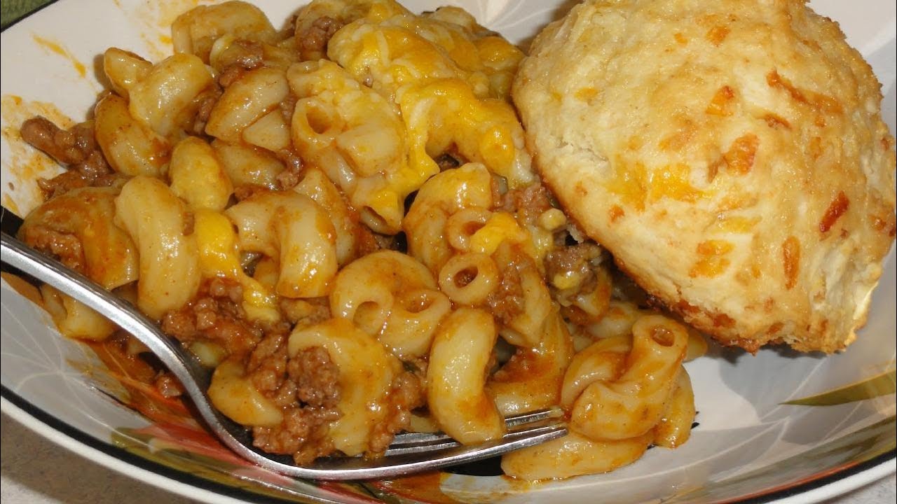 Hamburger-Macaroni Casserole