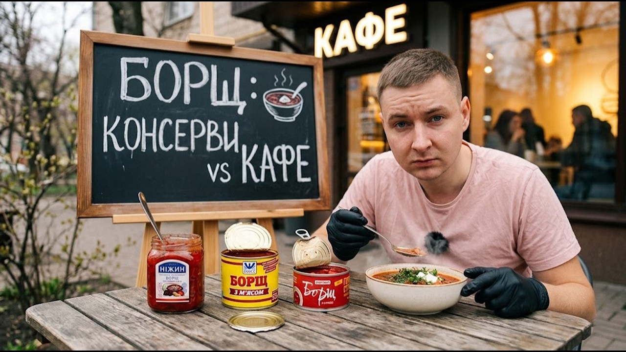 Ми з'їли всі консервовані борщі та порівняли з борщом з кафе: Результат шокує