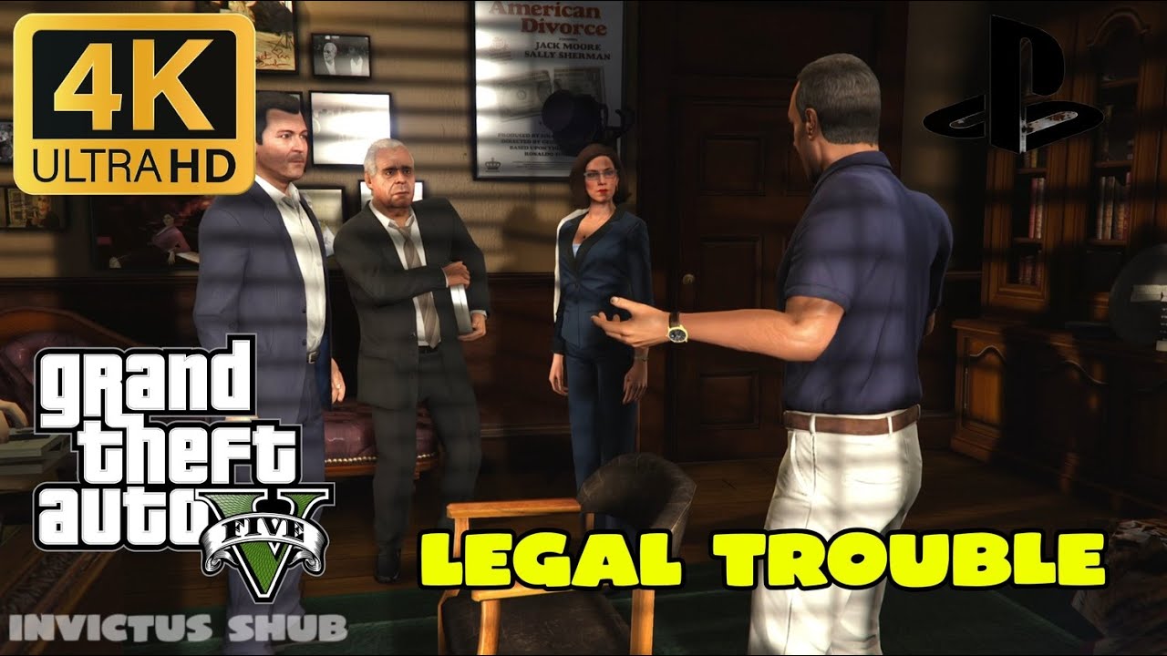 GTA V PS5 – Legal Trouble | Michael De Santa | Story Mission 62 | 4K 60FPS No Commentary