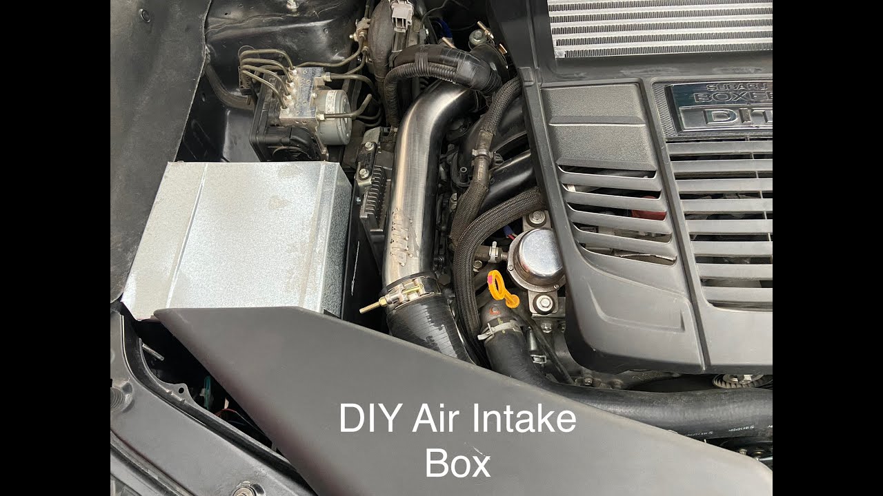2017 Subaru WRX DIY Air Intake Box
