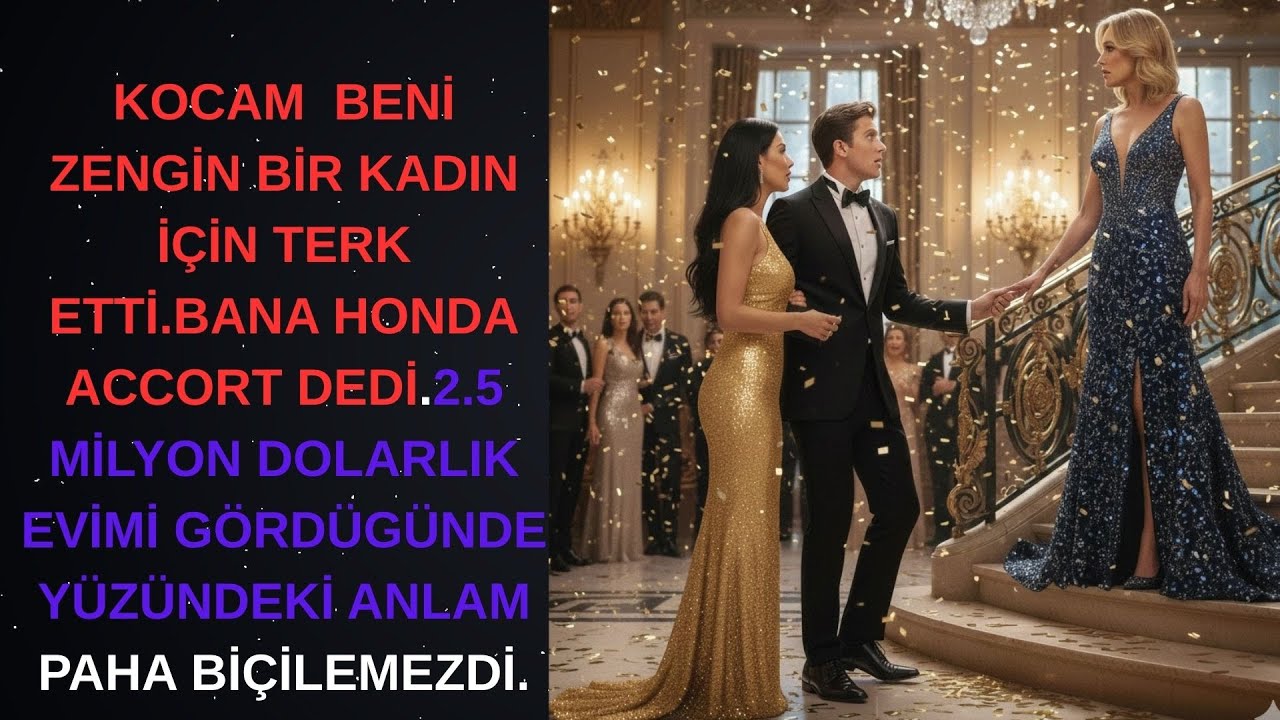 Kocam Beni 'Daha Zengin Bir Kadın' İçin Terk Etti - 2,5 Milyon Dolarlık Evimi Gördüğünde Yüzünün...