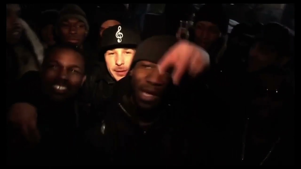 K Koke, J Spades, G Money, Frostman & Inches  (ROS)  - Hackney  Block Freestyle Video BY @rapcitytv