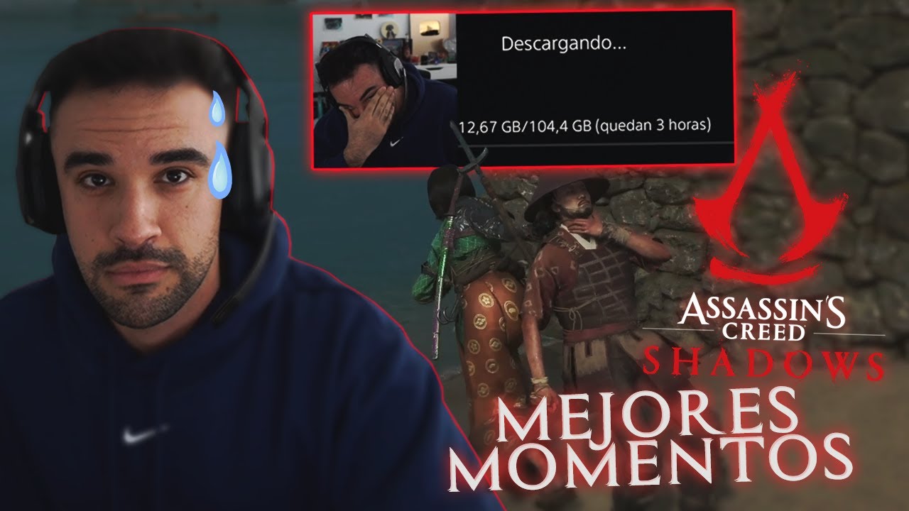 ILLOJUAN Intentando instalar Assassin's Creed Shadows ⛩️ *Mejores Momentos*