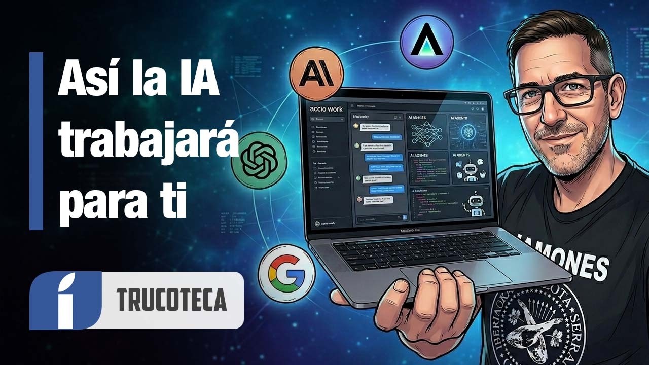 Domina los AGENTES de IA que trabajan por ti con Accio Work &iexcl;OpenClaw pero bien hecho!