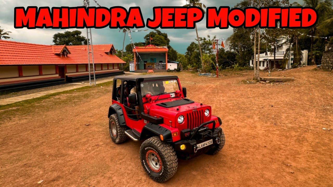 Mahindra Jeep Modified To Wrangler 🔥💥 ഒരു പൊളി വണ്ടി 🥵😍
