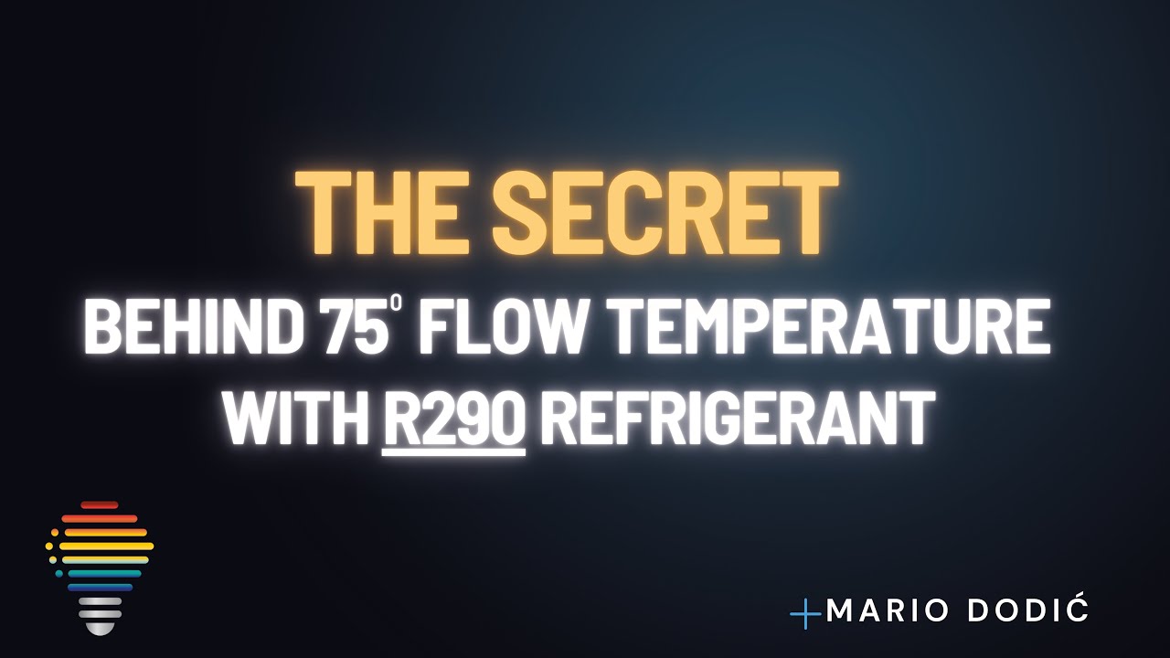 The Secret to 75°C Hot Water with R290 Refrigerant | High Water Outlet Temperatures