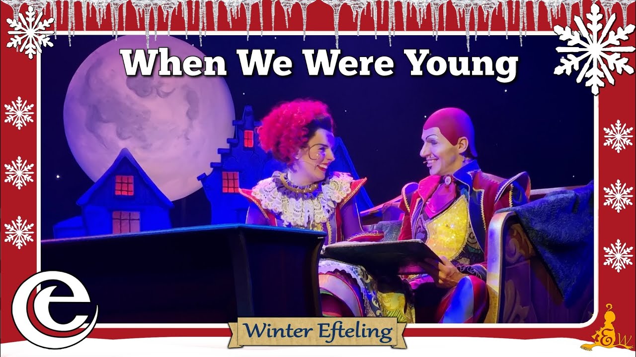 [Winter #Efteling 4K] 'When We Were Young' - A Wonderful Wintertime ❄