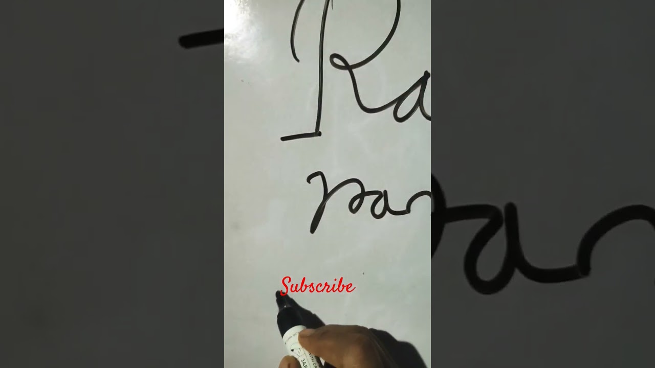 Ran. joints #cursivehandwriting