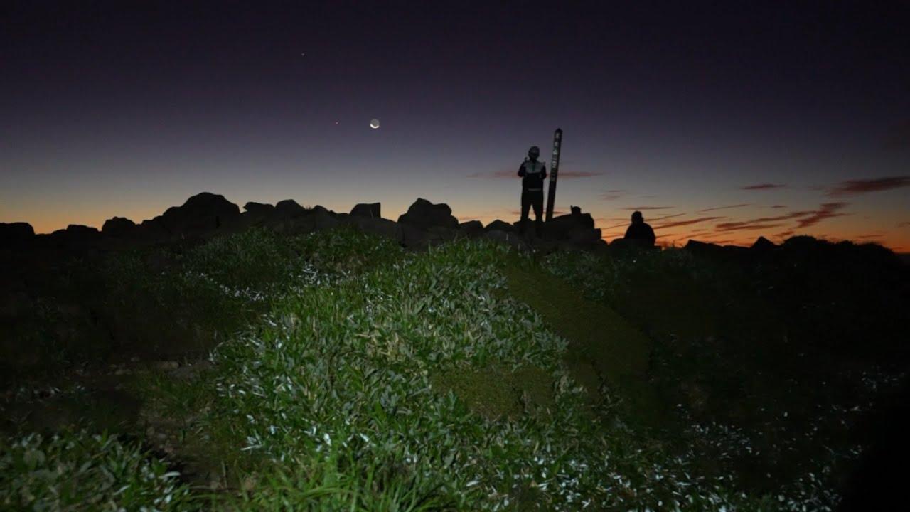 夏のくじゅう朝駆け/星生山で迎える御来光#52