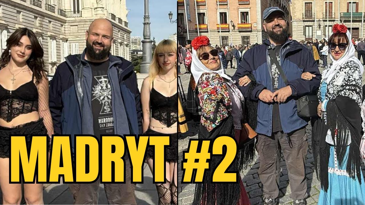 Madryt ZASKAKUJE! 😱Dwie twarze Hiszpanii! 🇪🇸🔥oraz Picasso, Dali, flaki po madrycku!