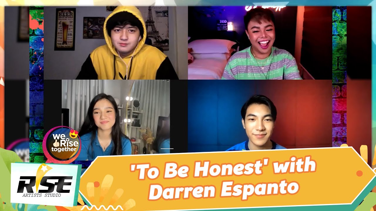 'To Be Honest' with Darren Espanto | We Rise Together