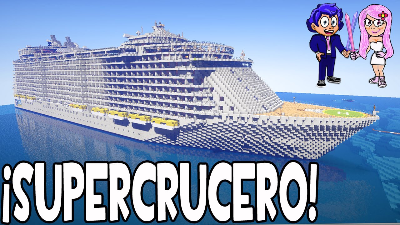 CRUCERO EN MINECRAFT OASIS OF THE SEAS | NOS VAMOS DE EXCURSIÓN