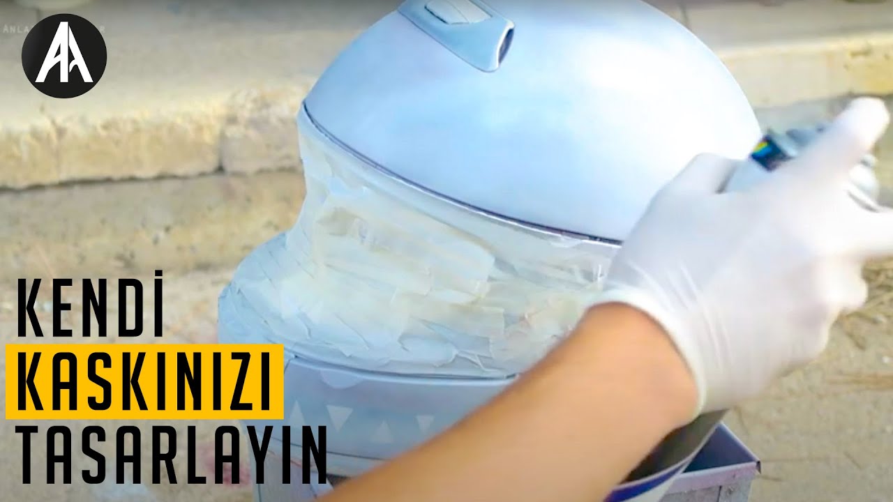 Motorla Bir Gün | Kendi Kaskınızı Tasarlayın | Kask Boyama