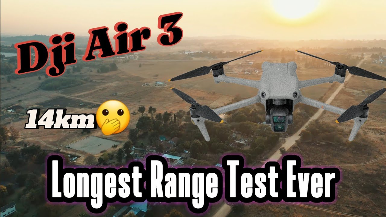 Dji Air 3 Range Test || 14km 😱
