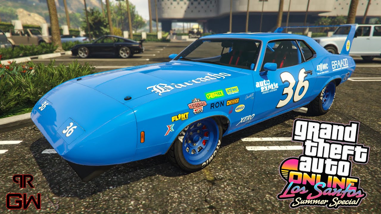 Bravado Gauntlet Custom - Plymouth Superbird 1970 Customization Build & Review - GTA 5 Online 2020