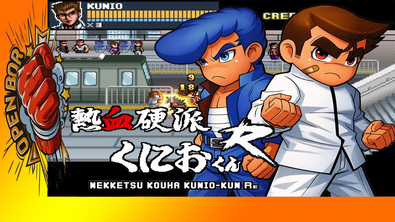 Nekketsu Kouha kunio-kun Re - OpenBor