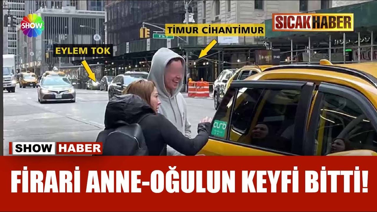 Eylem Tok ile oğlu Amerika'da yakalandı!