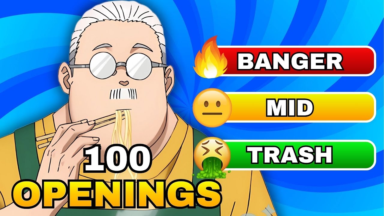 🎵 RATE THE ANIME OPENING (100 POPULAR Openings)🔥Anime Quiz