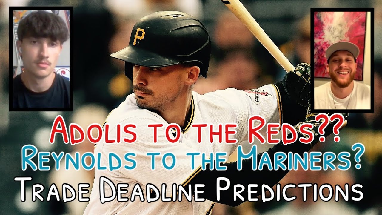 Adolis GarcÍa to the Reds? Sandy Alcantara to the Cubs? Trade Deadline Predictions Here! ⚾️