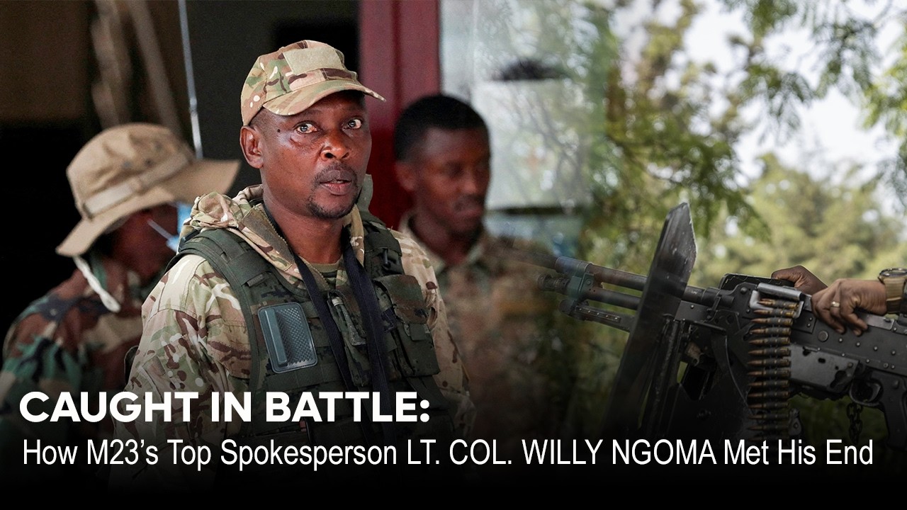 CAUGHT IN BATTLE: How M23’s Top Spokesperson LT. COL. WILLY NGOMA Met His End #viral #news #drc
