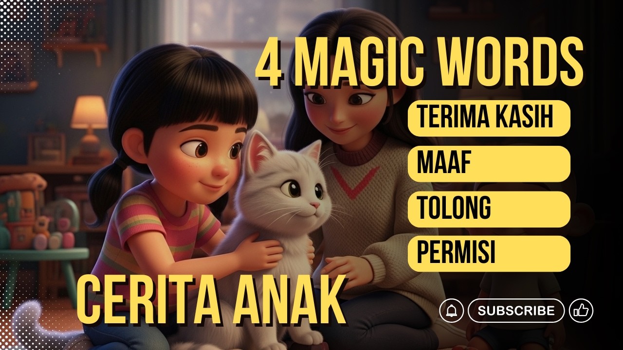 Cerita Anak: Kata Ajaib (Magic Words) yang Membuat Anak Jadi Hebat!