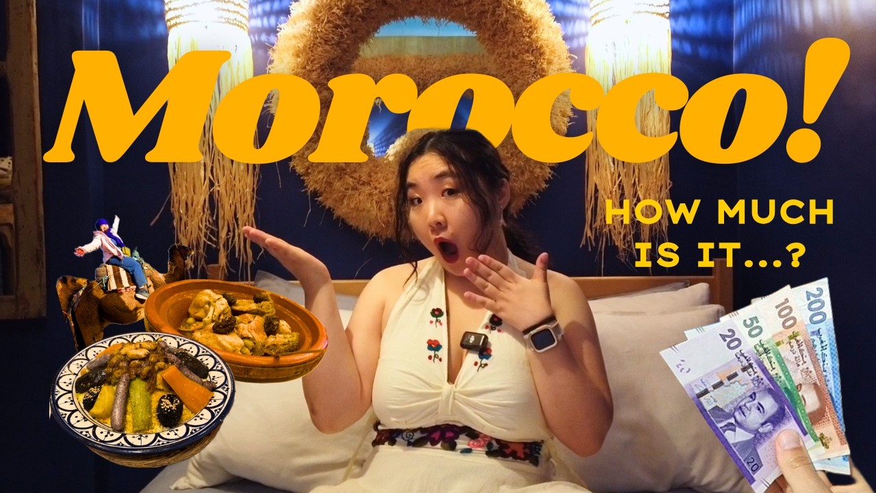 WHAT I SPEND IN A WEEK IN MOROCCO 💸 missed flights, fancy clubs, Sahara desert sunset