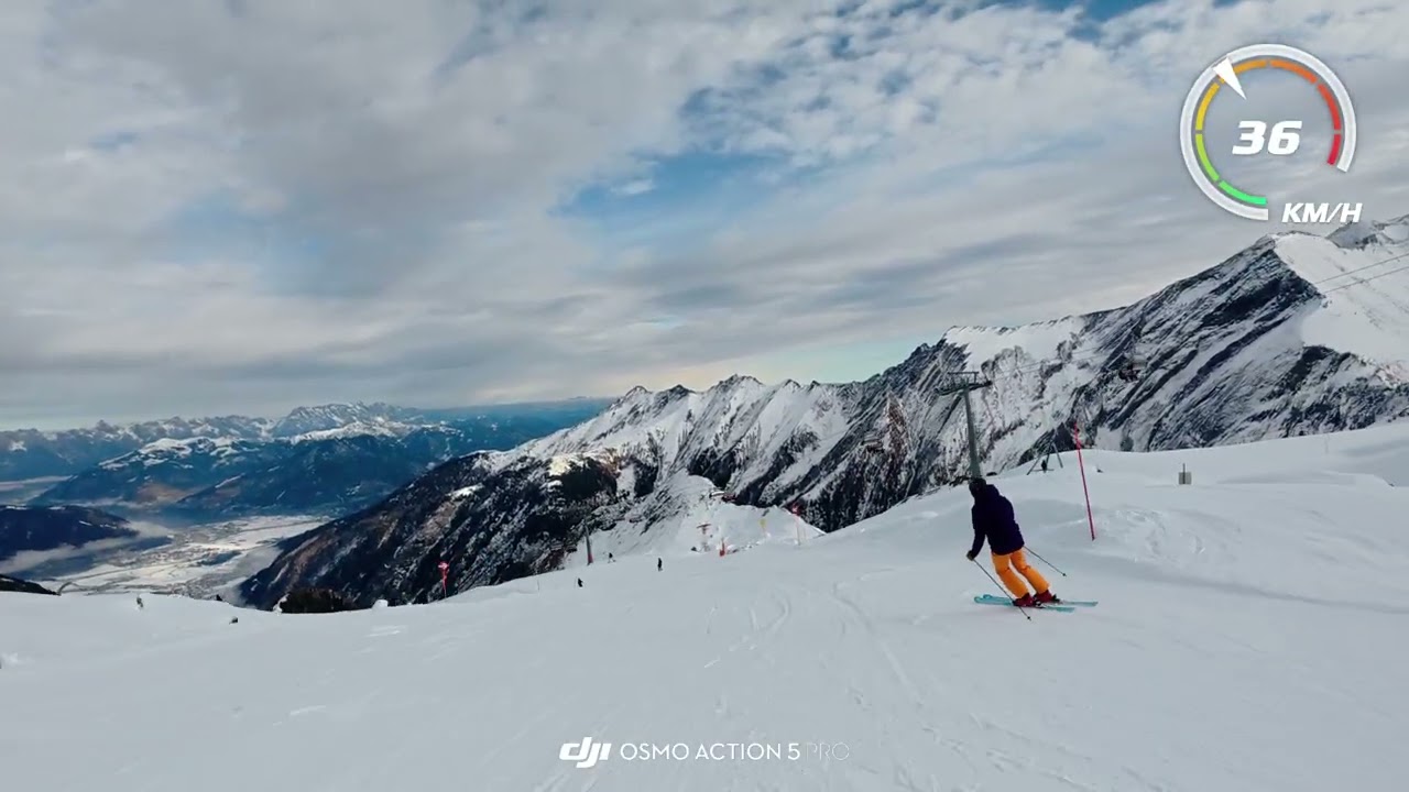 Kitzsteinhorn / Kaprun piste 12 Dec 2025 4K