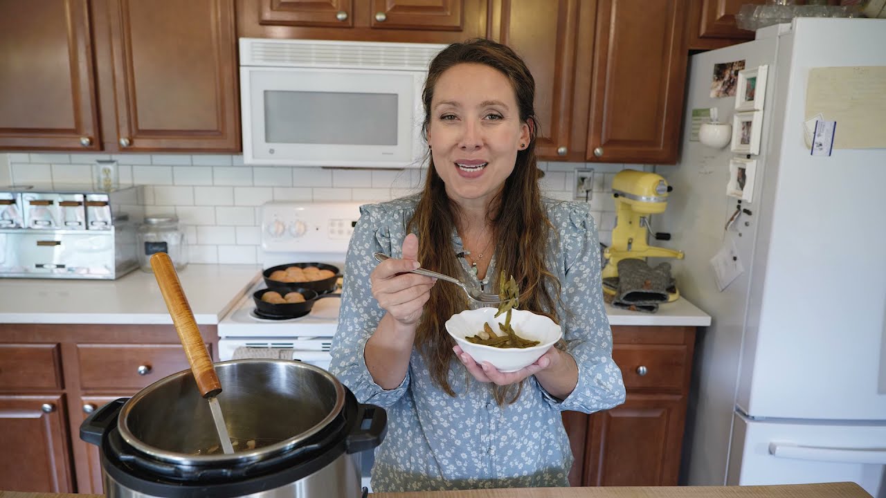 Cooking Leather Britches Depression Era Recipe