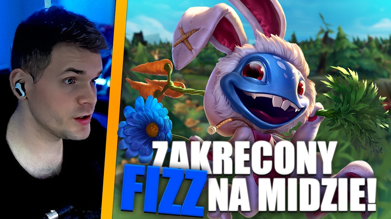 GUCIO I LEAGUE OF LEGENDS I ZAKRECONY FIZZ NA MIDZIE! I NAJLEPSZE MOMENTY STRIMA #1014