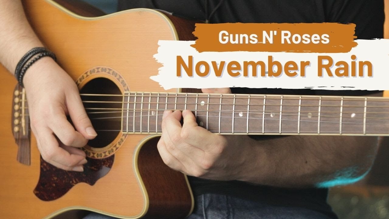 Guns N' Roses - November Rain | Como tocar (solo) - How To Play