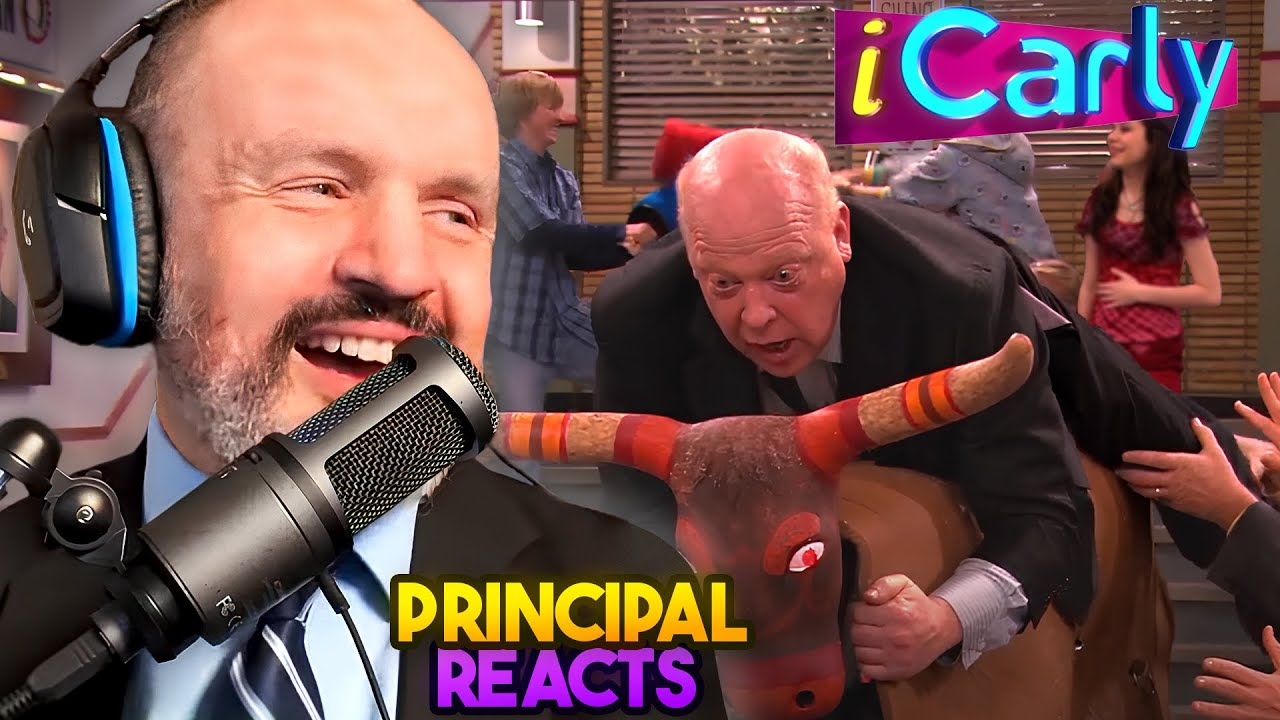 High School Principal Reacts - iCarly S2E26 