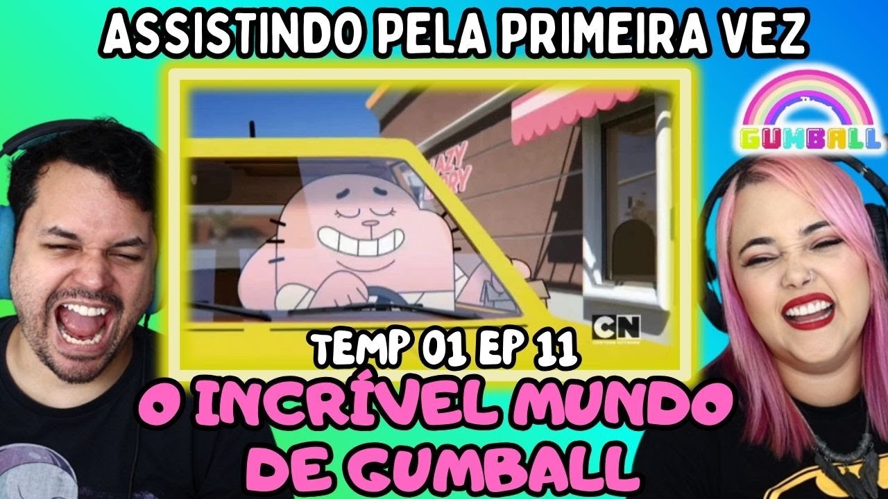 RIVAL DO RICARDO! O INCRÍVEL MUNDO DE GUMBALL | Temp. 1 EP. 11   REACT