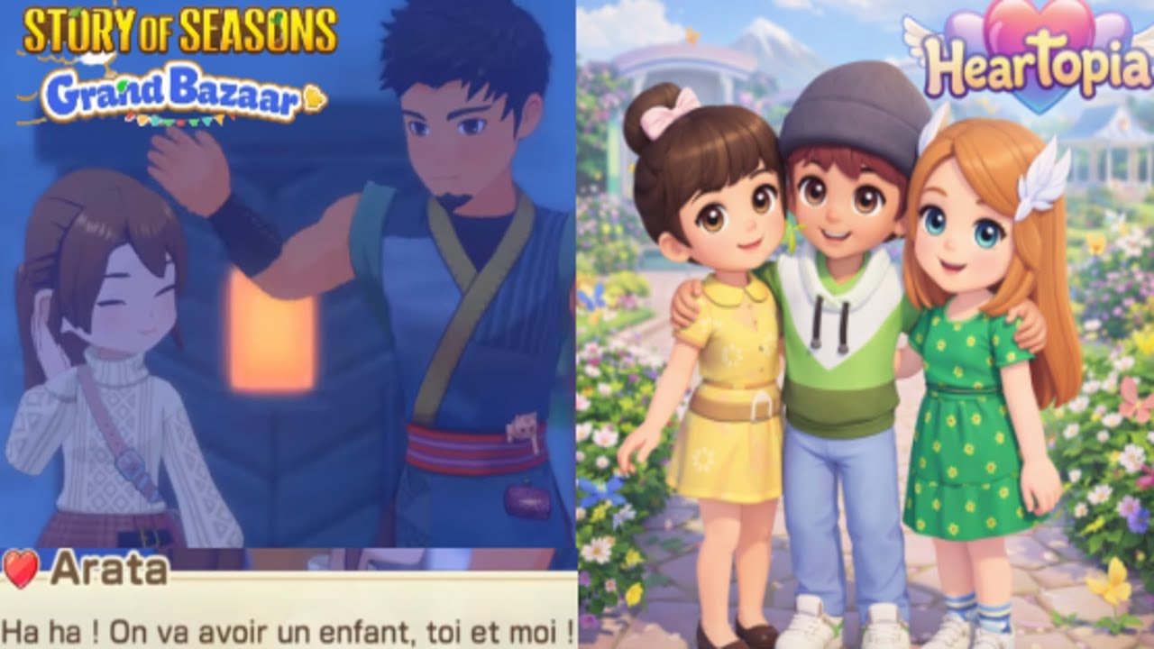 Story Of Seasons & Heartopia avec une INVITE surprise