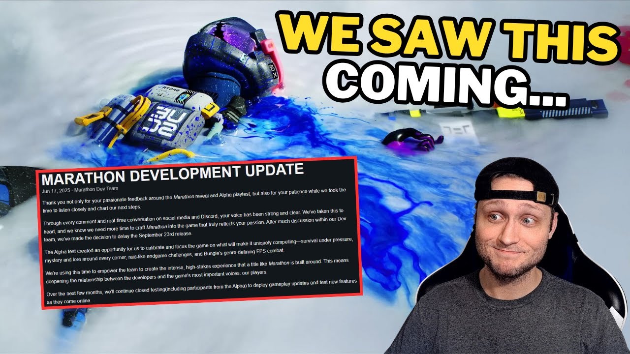 Marathon Delayed INDEFINITELY After Poor Feedback and Art Controversy!