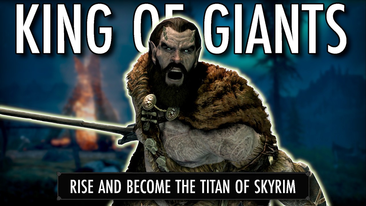 Skyrim, но Я СТАНОВЛЮСЬ КОРОЛЕМ ВЕЛИКАНОВ