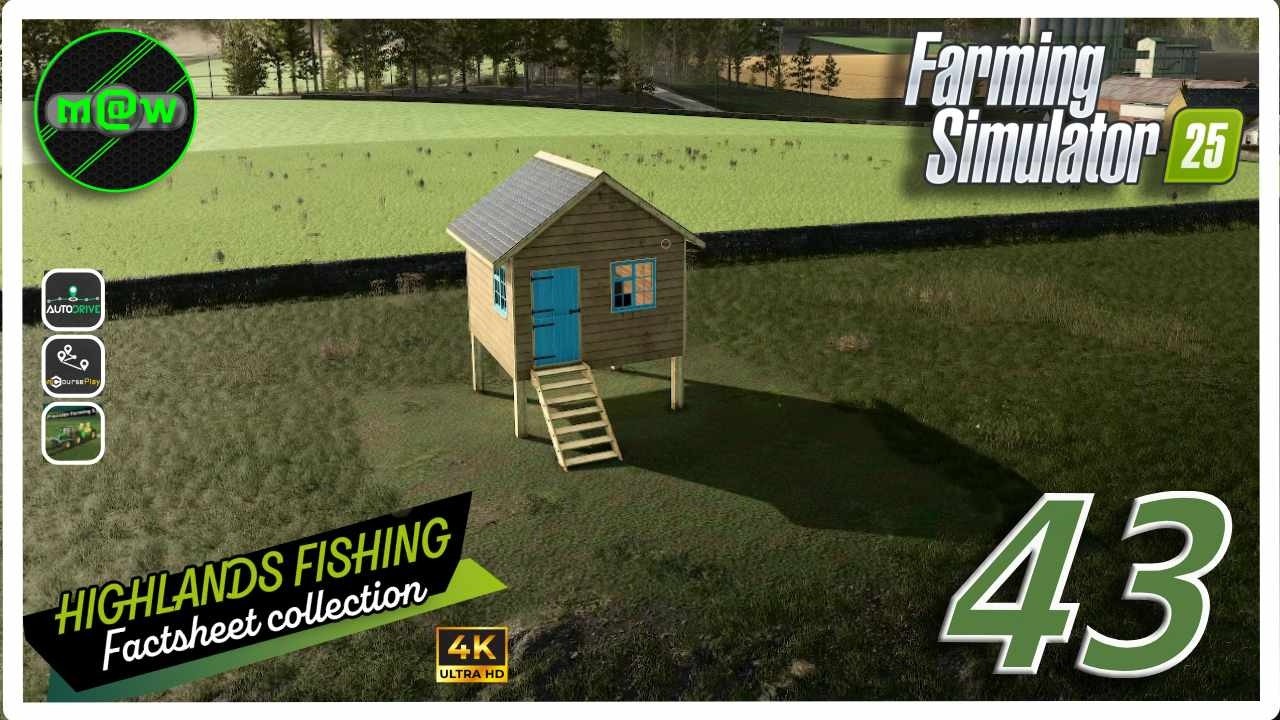 FS 25 🚜 Kinlaig 43 - Costruiamo le case al mare #fs25 #letsplay