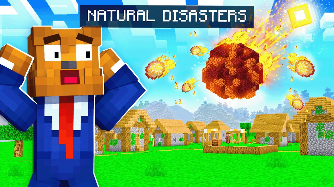 Minecraft But YOU CREATE Natural Disasters