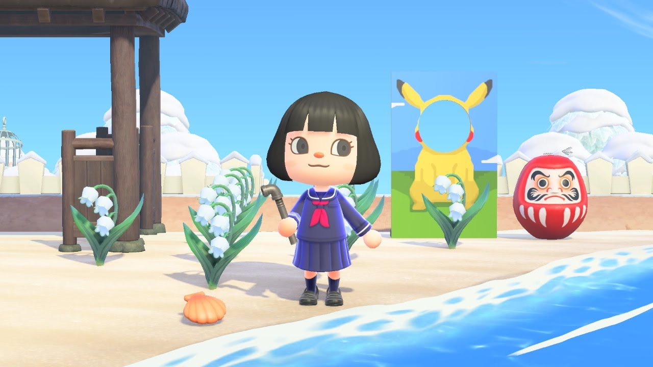 香蕉皮絆島 2.0 | Banana Peel Island 2.0 | Island Tour | Animal Crossing New Horizons | あつ森 | 島のお散歩