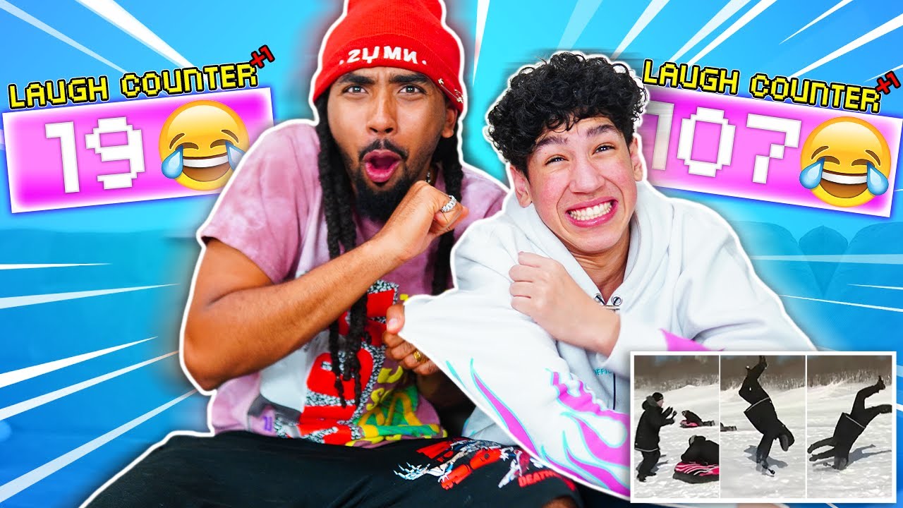 TRY NOT TO LAUGH CHALLENGE!! FATHER VS SON