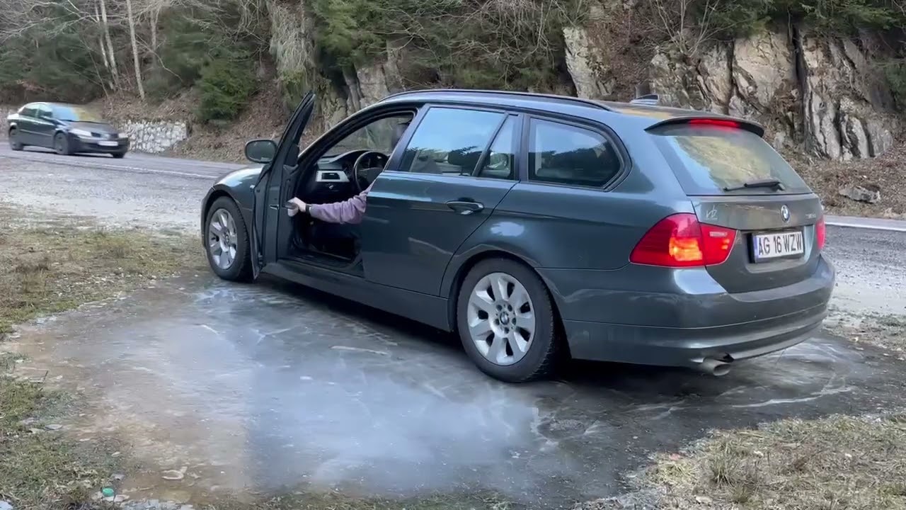 Ep.5 Test DTC stability control BMW E91 LCI on full ice RWD
