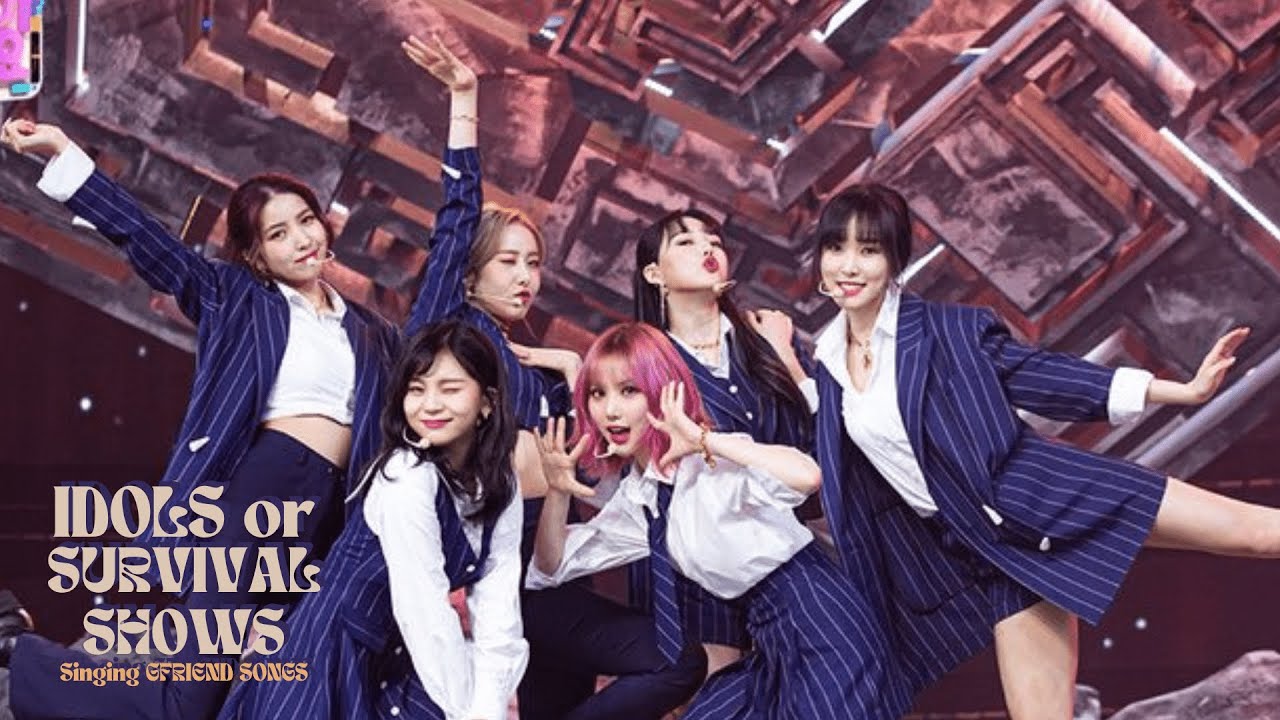 K-pop Idols or Survival Shows Singing Gfriend Songs