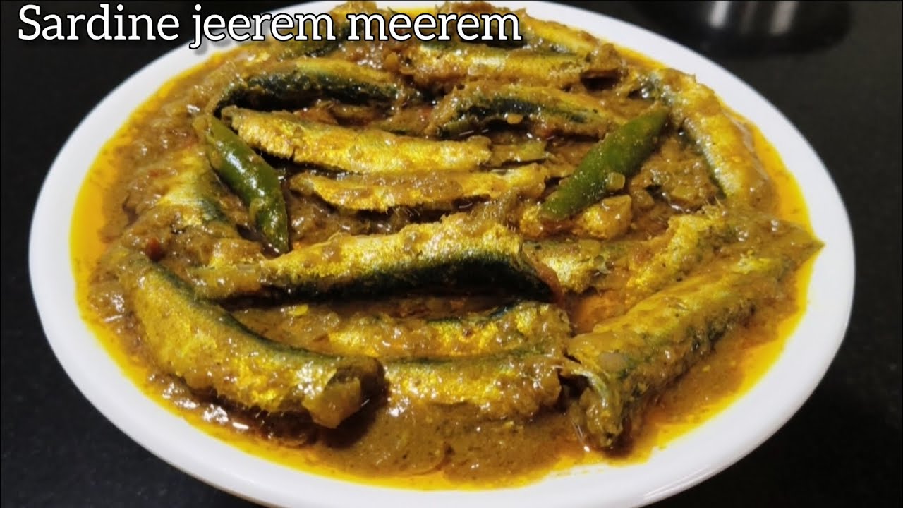 Traditional Goan Sardine Fish Jeerem Meerem | Sardine Fish Curry Recipe | Fish Jeerem Meerem Recipe 