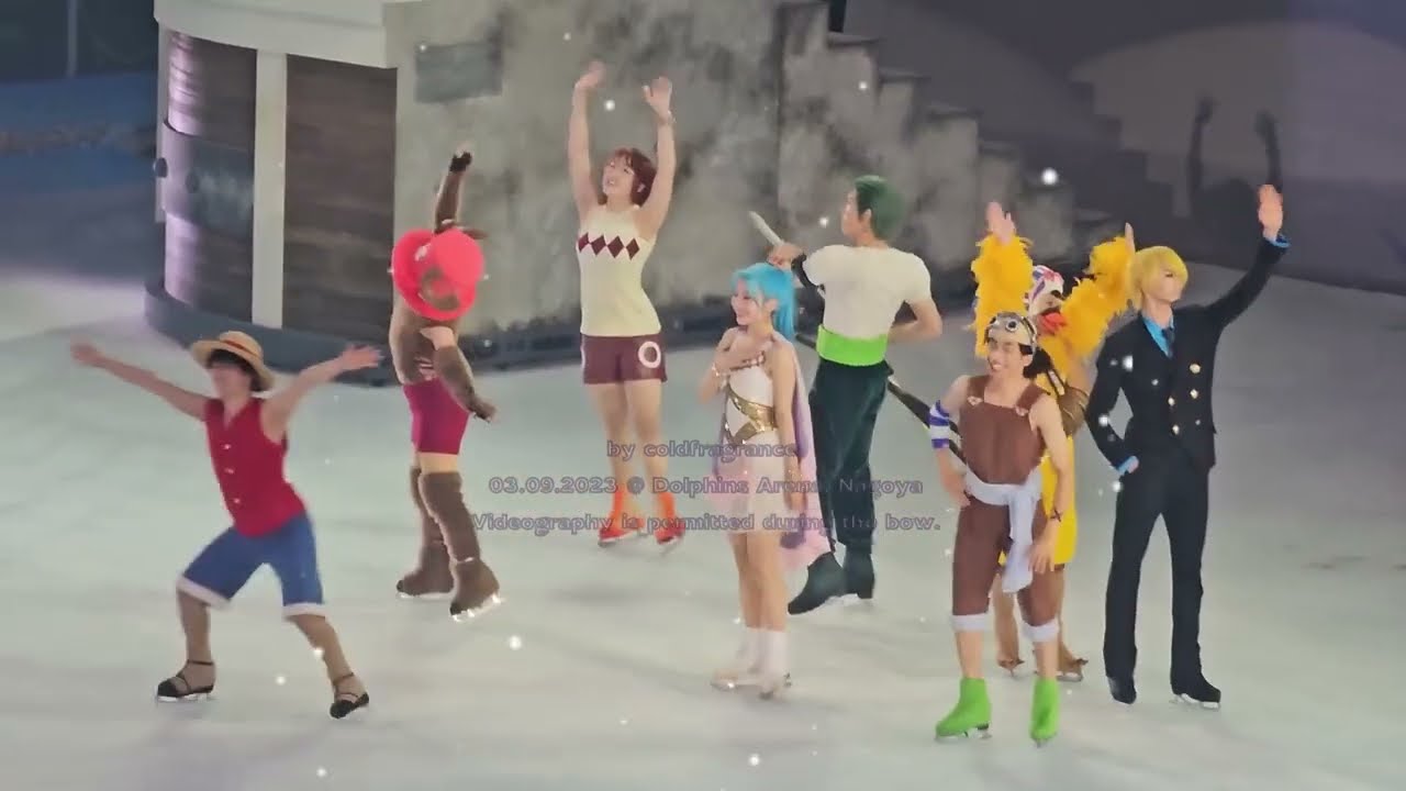 One Piece on Ice Closing Ceremony Captured on Mobile @ Nagoya 20230903