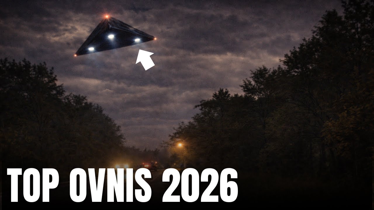 Observations réelles d'OVNIS 2026